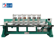 Hot sale flat 6 heads computerized embroidery machine price